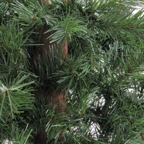 Northlight 3' Slim Traditional Mixed Woodland Alpine Artificial Christmas Tree - Unlit - Image 2