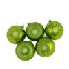 Northlight 5ct Kiwi Green Retro Reflector Shatterproof 2-Finish Christmas Ball Ornaments 3.25" (80mm)