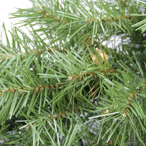 Northlight Pre-Lit Northern Frasier Fir Artificial Christmas Wreath - 36-Inch, Clear Lights - Image 2