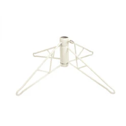Northlight 39.75" White Metal Christmas Tree Stand For 12' - 15' Artificial Trees