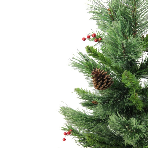 Northlight 24" Mixed Cashmere Berry Pine Medium Artificial Christmas Tree - Unlit - Image 3