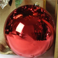 Northlight 10" Red Hot Shatterproof Shiny Christmas Ball Ornament (250mm)