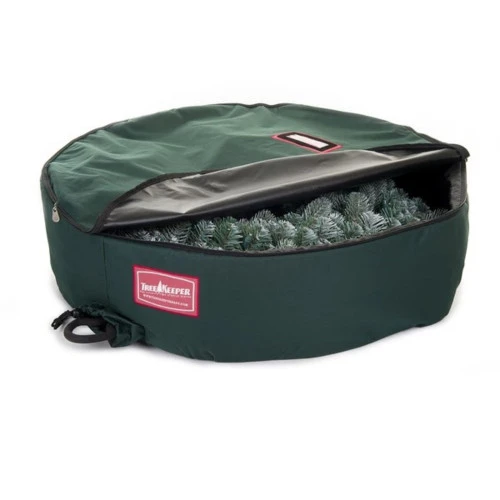 Northlight 24" Christmas Wreath Direct Suspended Hanging Protective Storage Bag - Image 2