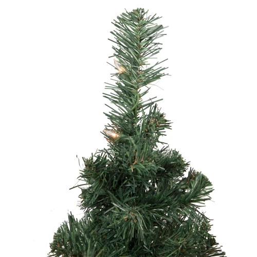 Northlight 3' Pre-Lit Green Medium Blackwater Fir Artificial Christmas Tree - Clear Lights - Image 4