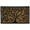 Northlight Tree Of Life Rectangular Coir Door Mat 29.5" X 17.75"