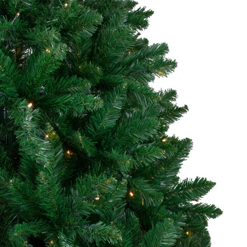 Northlight 6.5' Pre-Lit Twin Lakes Fir Artificial Christmas Tree - Warm White LED Lights - Image 5