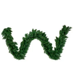 Northlight 9' X 10" Pre-lit Twin Lakes Fir Artificial Christmas Garland - Warm White LED Lights