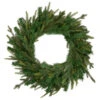 Northlight Pre-Lit LED Gunnison Pine Artificial Christmas Wreath - 24-Inch, Clear Lights