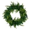 Northlight Pre-Lit Woodcrest Pine Artificial Christmas Wreath - 48-Inch, Clear Lights