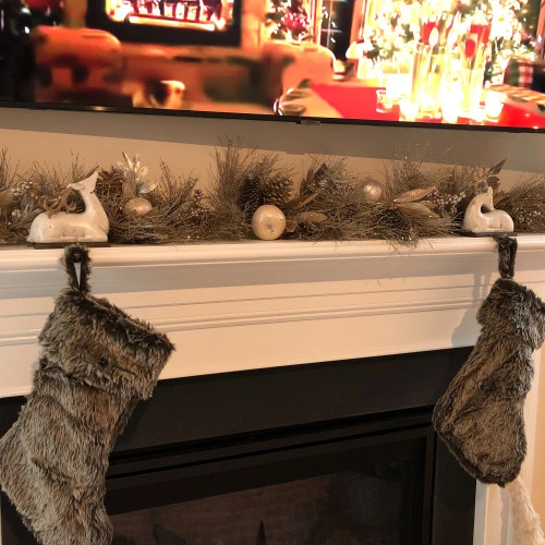 Northlight 6' X 9" Pomegranate And Apple Pine Needle Artificial Christmas Garland - Unlit - Image 4