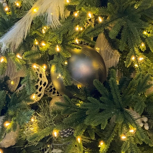 Northlight Matte Pewter Gray Shatterproof Christmas Ball Ornament 8" (200mm) - Image 2