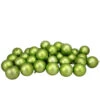 Northlight 32ct Matte Kiwi Green Shatterproof Christmas Ball Ornaments 3.25" (80mm)