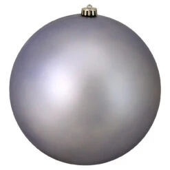 Northlight Gray Matte Shatterproof Christmas Ball Ornament 10" (250mm)