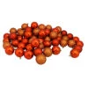 Northlight 60ct Orange Shatterproof 4-Finish Christmas Ball Ornaments 2.5" (60mm)