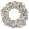 Northlight Nautical Driftwood And Seashell Summer Wreath, 12-Inch