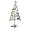 Northlight 23" Natural Twig Tree With Pine Cones And Stars Christmas Decoration