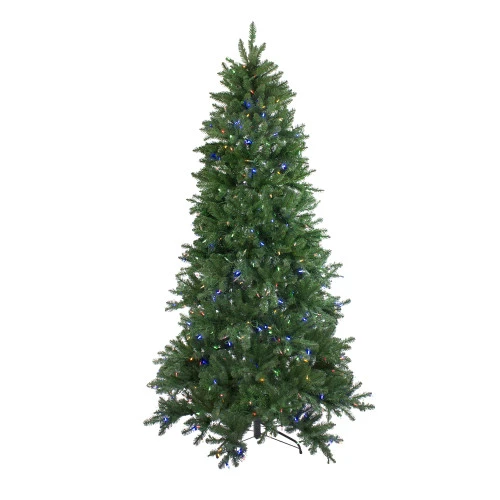 Northlight 6.5' Pre-Lit Medium Neola Fraser Fir Artificial Christmas Tree - Dual LED Lights - Image 2