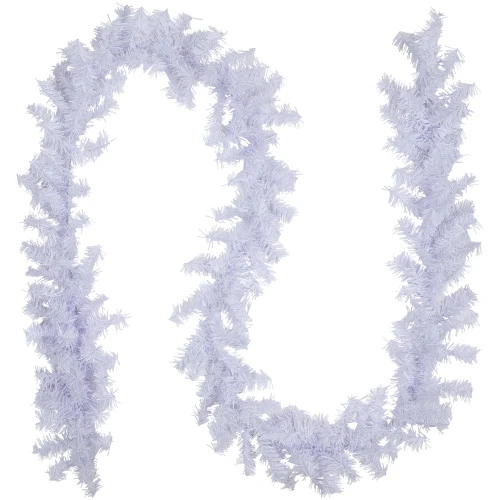 Northlight 100' X 8" Commercial Length White Canadian Pine Artificial Christmas Garland, Unlit