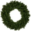 Northlight Pre-Lit Canadian Pine Artificial Christmas Wreath, 30-Inch, Clear Lights
