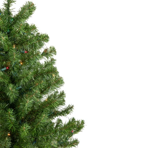 Northlight 5' Pre-Lit Medium Canadian Pine Artificial Christmas Tree - Multicolor Lights - Image 4