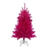 Northlight 4.5" Metallic Pink Tinsel Artificial Christmas Tree - Unlit