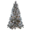 Northlight 7.5' Pre-Lit Full Black Spruce Artificial Christmas Tree - Clear LED Lights