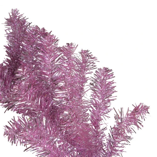 Northlight 9' X 12" Pink Artificial Christmas Garland, Unlit - Image 3