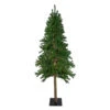 Northlight 7' Pre-Lit Alpine Artificial Christmas Tree - Multi Lights