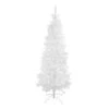 Northlight 6.5' White Winston Pine Slim Artificial Christmas Tree - Unlit