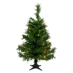 Northlight 2' Pre-Lit Medium Royal Pine Artificial Christmas Tree - Clear Lights