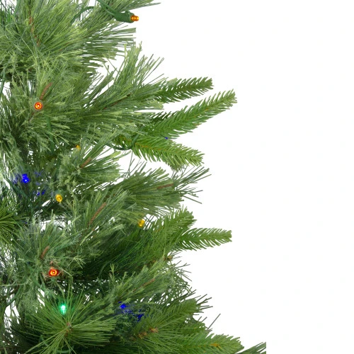 Northlight 3' X 29 Pre-Lit Ashcroft Cashmere Pine Full Artificial Christmas Tree - Multi LED Lights - Image 4