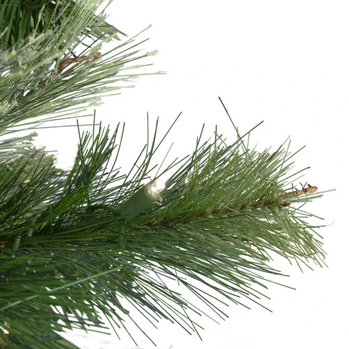 Northlight 7.5' Pre-Lit Medium Ashcroft Cashmere Pine Artificial Christmas Tree - Warm White LED Lights - Image 2