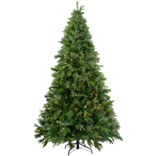 Northlight 7.5' Pre-Lit Medium Ashcroft Cashmere Pine Artificial Christmas Tree - Warm White LED Lights