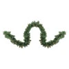 Northlight 9' X 10" Pre-Lit Pine Artificial Christmas Garland - Clear AlwaysLit Lights