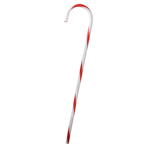 Northlight Club Pack Of 24 Red And White Striped Candy Cane Christmas Decorations 32" - 32915514