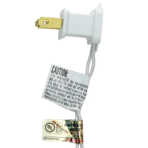 Northlight 4' Pre-Lit Slim Flocked Artificial Christmas Tree - Clear Lights - Image 3