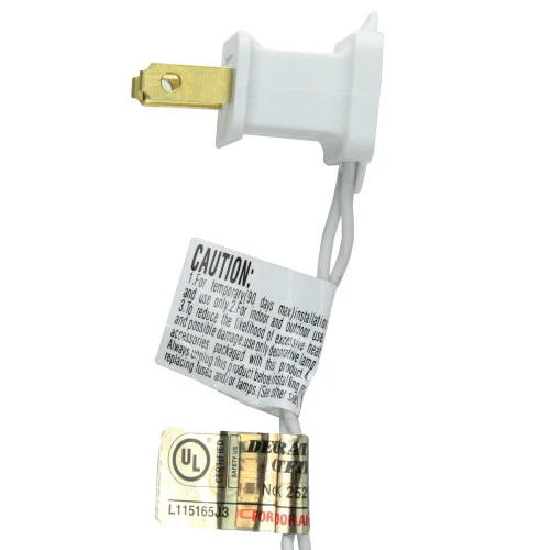 Northlight 50' X 10" Pre-Lit Commercial Length Snow White Christmas Garland, Clear Lights - Image 3