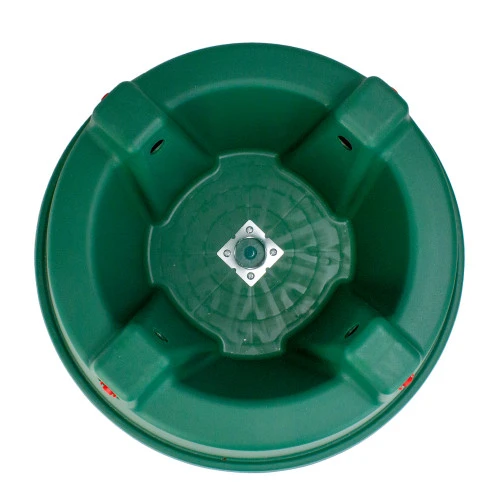Northlight 21" Wide Mouth Green And Red Watering Christmas Tree Stand - Trees Up To 8ft - Image 2