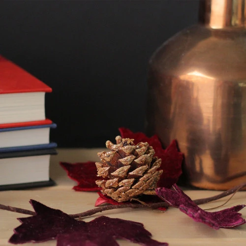 Northlight 6' X 49" Maple Leaf And Pine Cone Artificial Christmas Garland - Unlit - Image 2