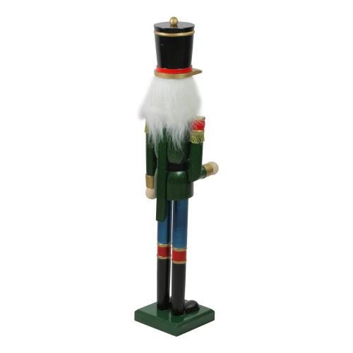 Northlight 36.75" Green And Black Christmas Nutcracker Soldier With Sword - Image 3